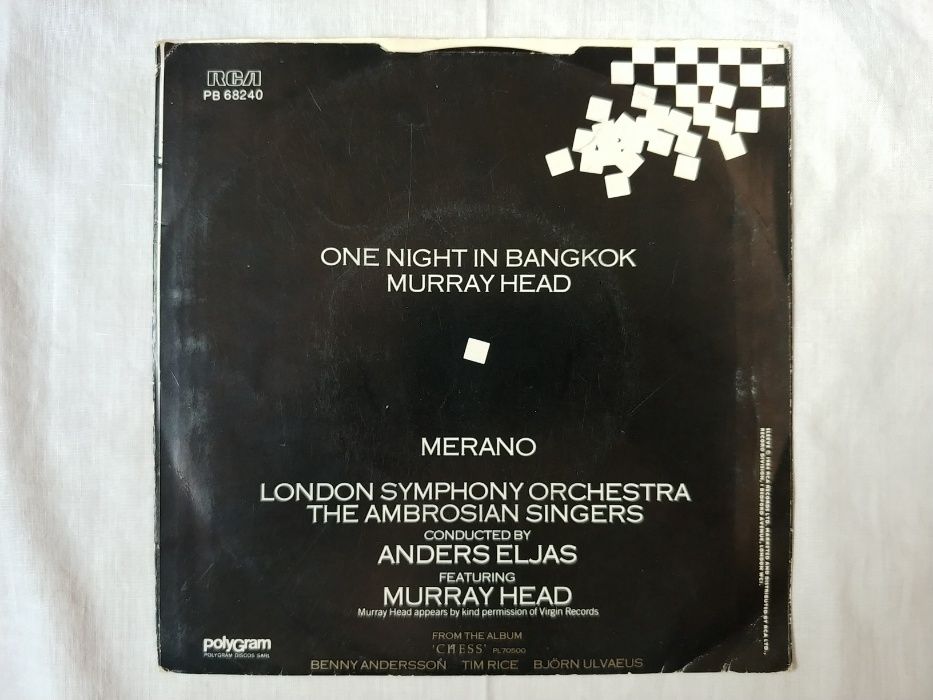 Murray Head - One night in Bangkok