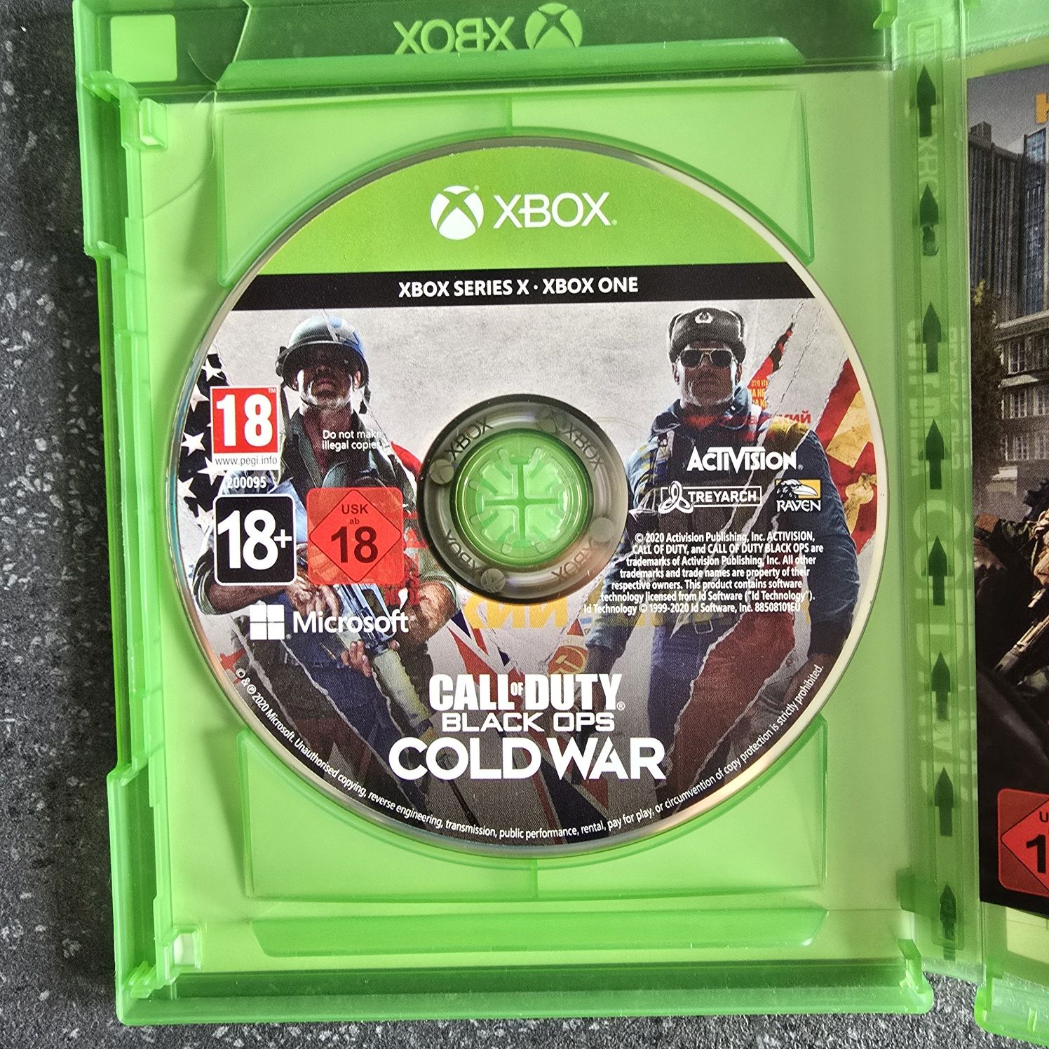 Call of Duty Cold War xbox one wersja PL