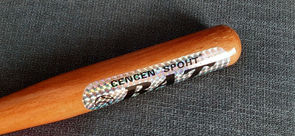 Bejzbol drewniany Kij do baseball 54cm NOWY