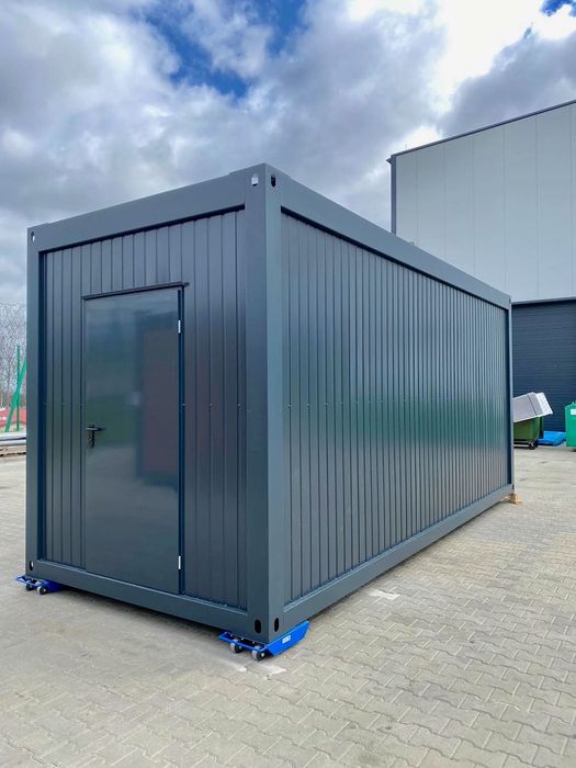 Kontener biurowy budowlany mieszkalny 6x2,5 - Produkcja na Zamówienie