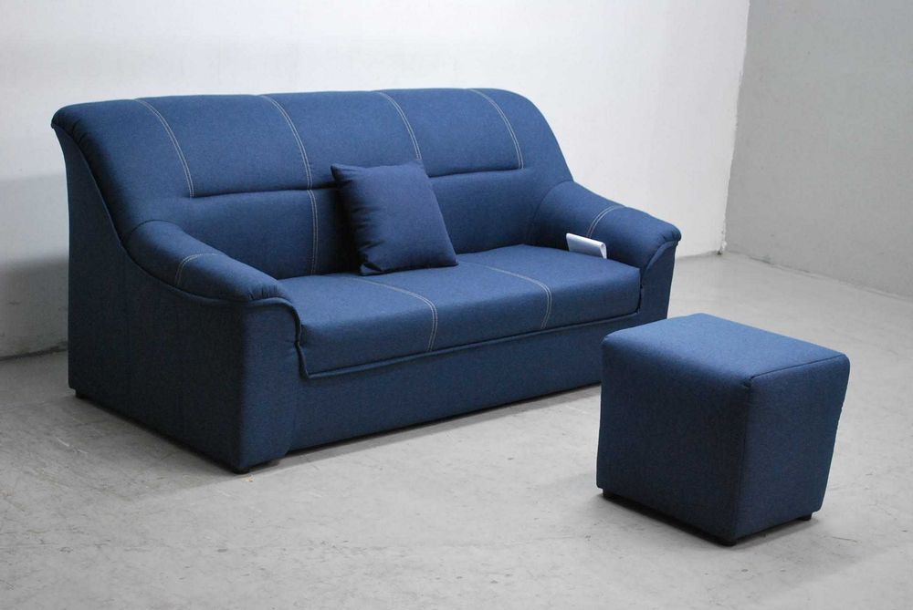 RFM nowa sofa 3 osobowa + pufa, kanapa design,