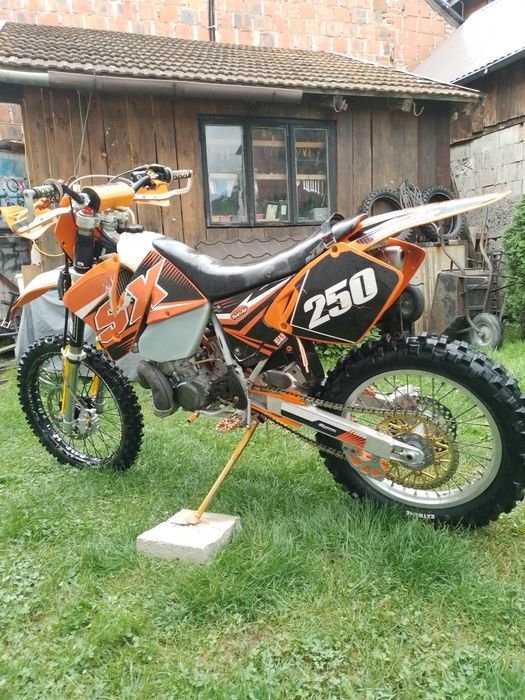 Ktm sx 250  1998 sel A + druga góra sel A  0mth  koło Tył 18
