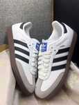 Nowe\Powietrze*airDamskieAdidasSambaSupremeWhite UnisexTrampki 42