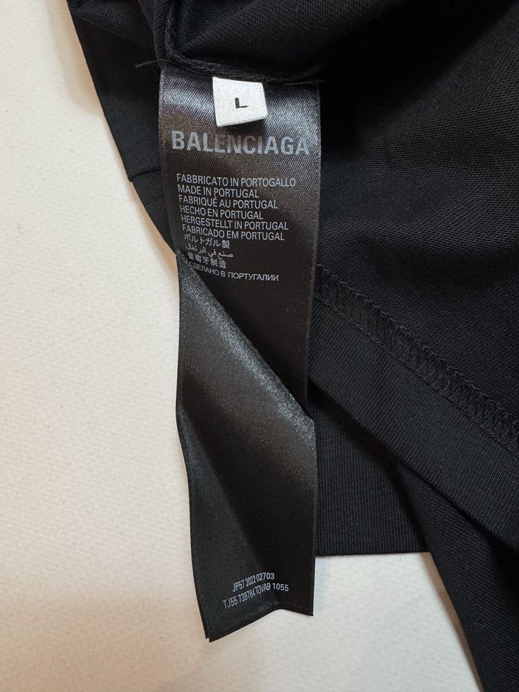 Футболка Balenciaga Unity Sports Icon Incognito Double rick raf M L