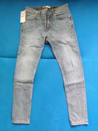 Spodnie jeansowe męskie SKINNY nowe jeansy ZARA rozmiar 34