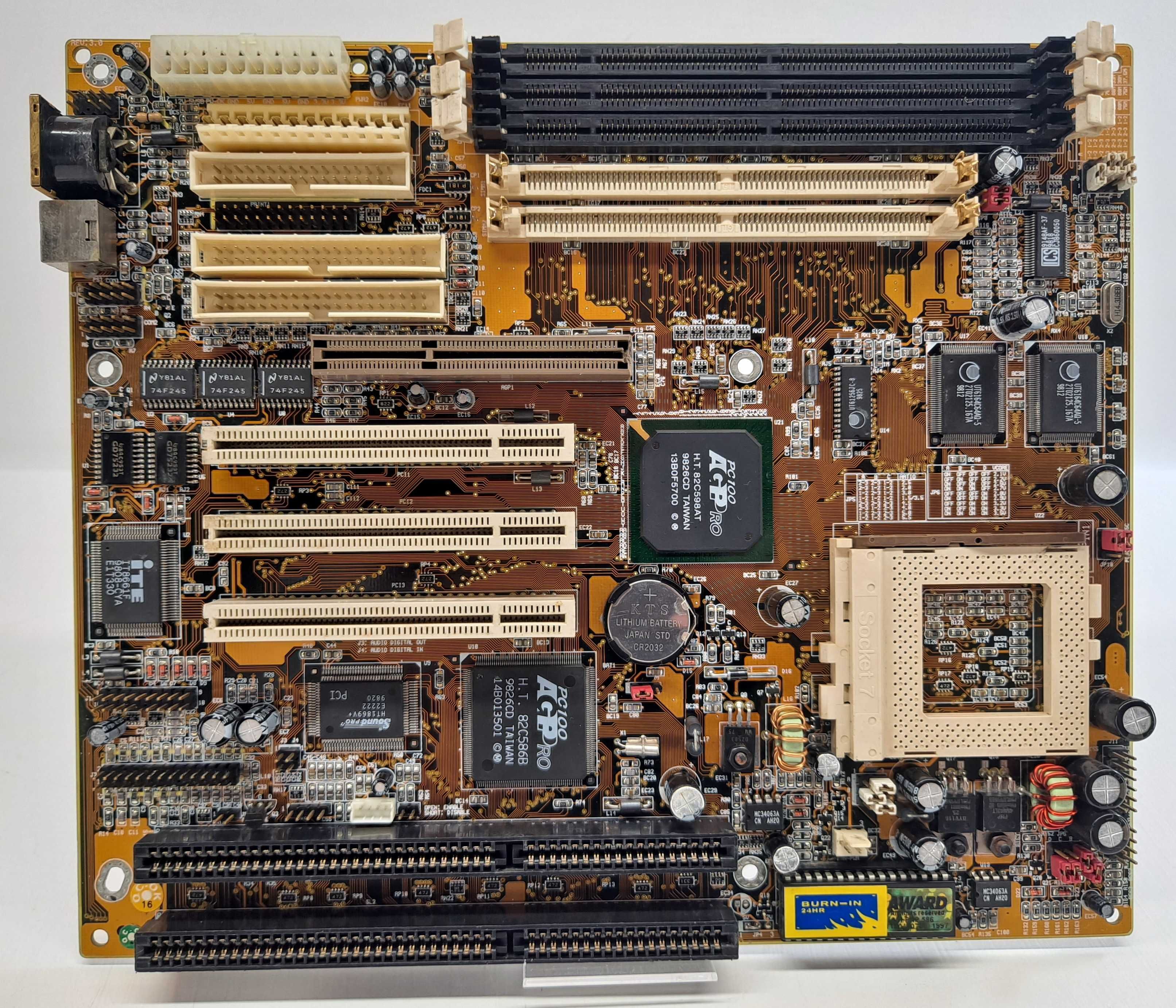 Płyta główna PC CHIPS M557 ver 3.0 socket 7 Retro