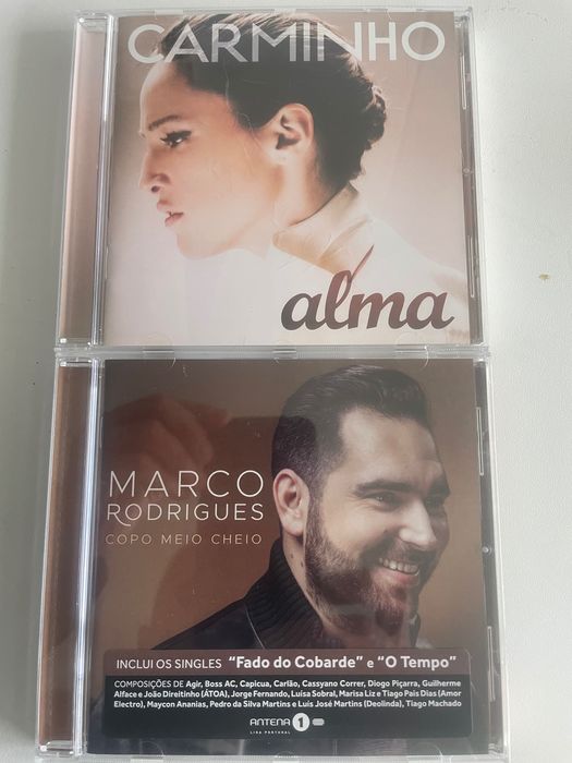 DVD original Carminho, Marco Rodrigo e Amália