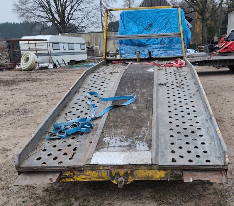 Najazd platforma zabudowa 5m x 2m +najazdy