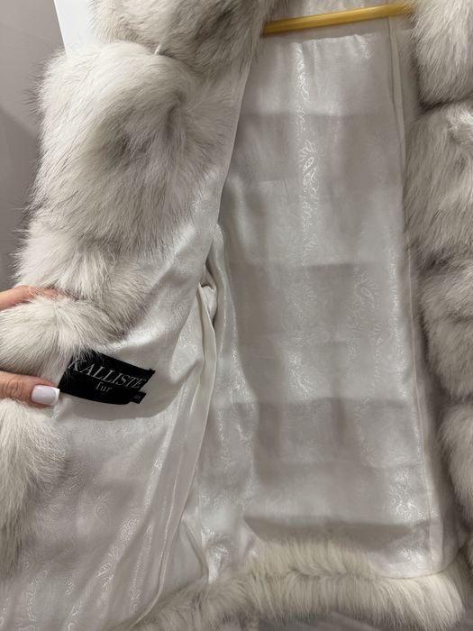 Шуба финский песец