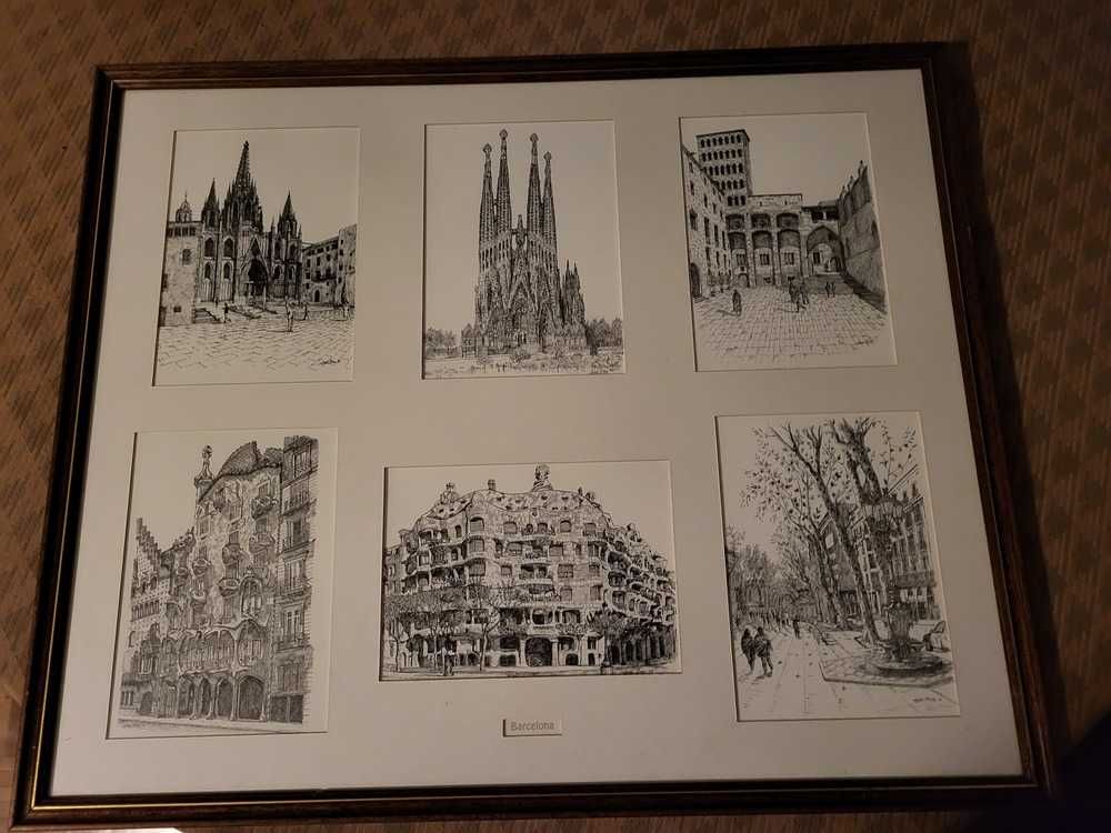 Quadro Imagens de Barcelona