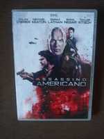 filme dvd original - assassino americano - novo