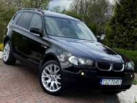 BMW X3 3.0 231KM M54 Alu 19 Xenon Skóra Panorama 2xPDC Serwis Sprowadzony