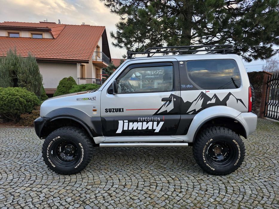 Suzuki Jimny Off Road Zmota Wyciągarka Pług śnieżny Odśnieżarka 4x4