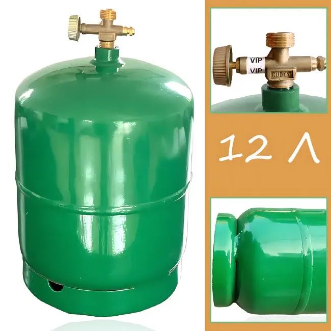 Балон Газовий Пальник 5л 8л 12л Обігрівач Обогреватель Редуктор Шланг