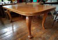 Stół drewniany prostokątny rozkładany