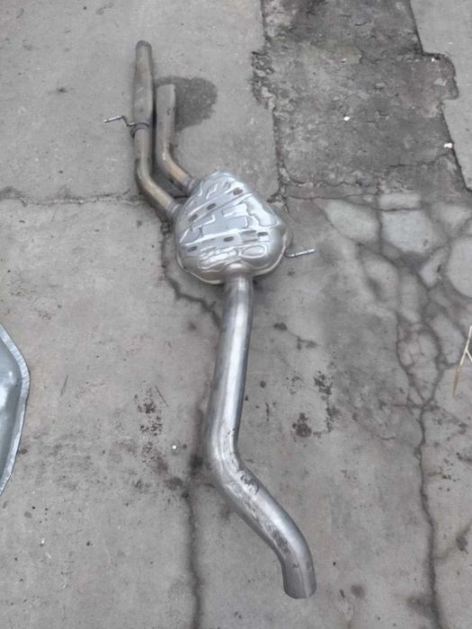 Резонатор глушника Audi Q7 середня частин 4M0253411H оригінал 4M 17-19