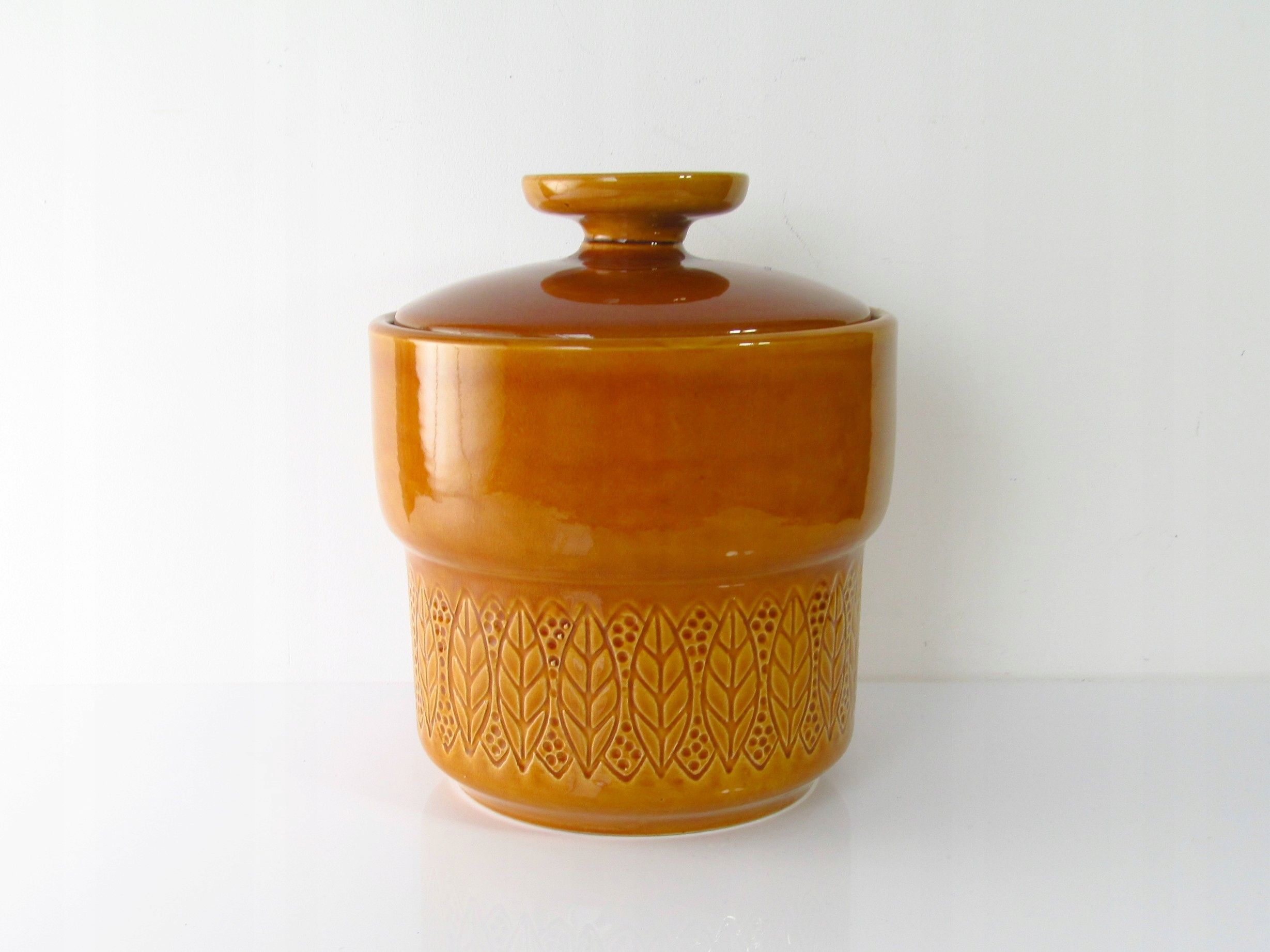 lata 60 ceramiczna designerska bola kubki garnek
