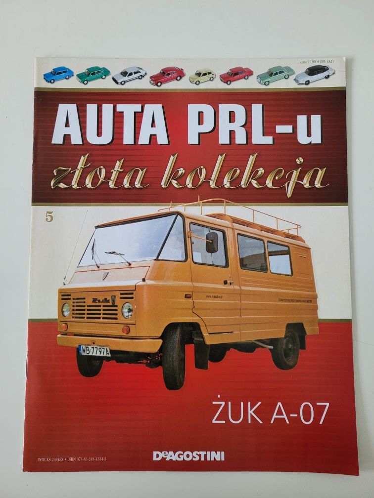 Gazetka plakat Auta PRL Żuk A-07