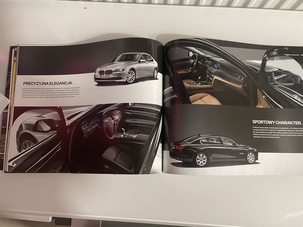 Prospekt BMW -7  seria F01