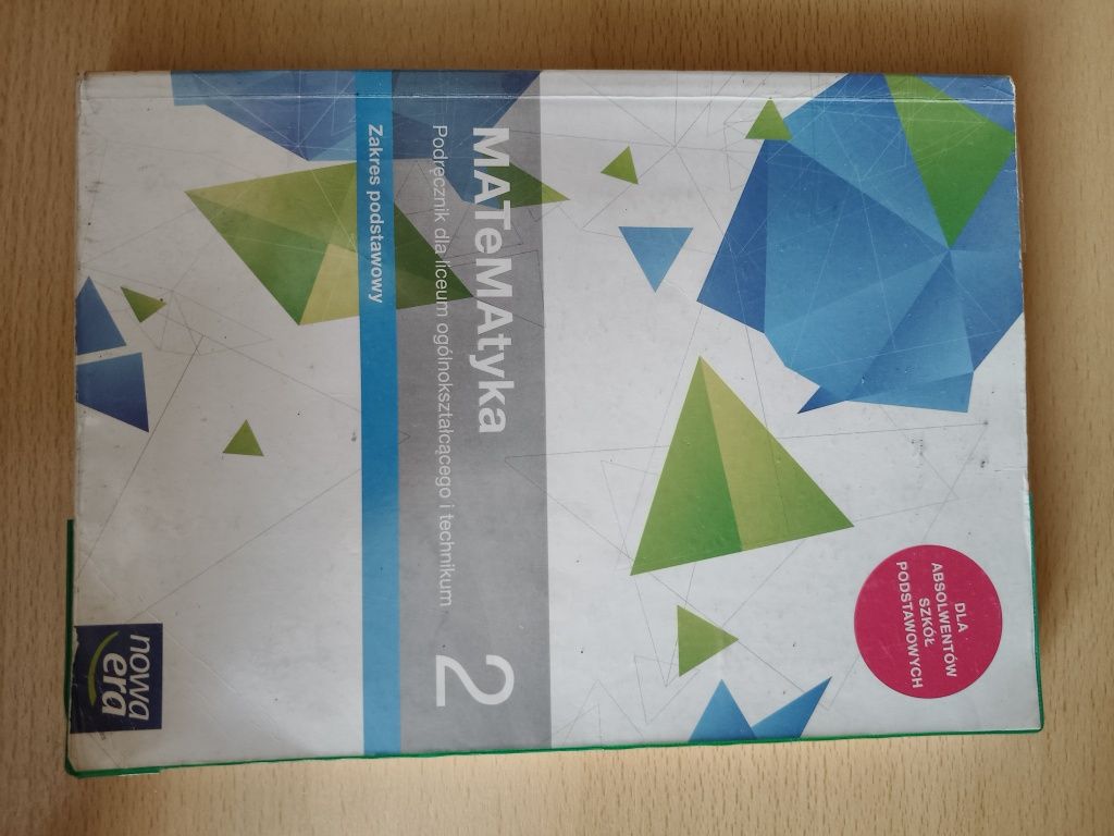 Matematyka 2 zakres podstawowy nowa era 2020
