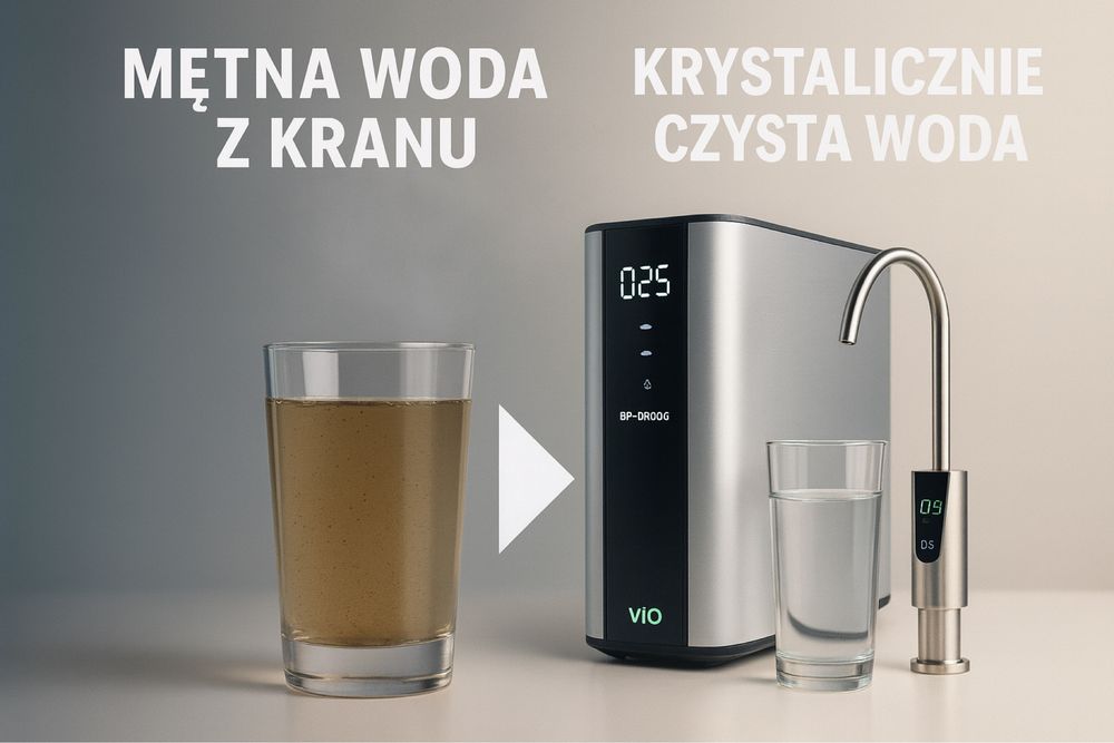 ViO BP-D800G – Profesjonalny system uzdatniania wody do Twojej kuchni