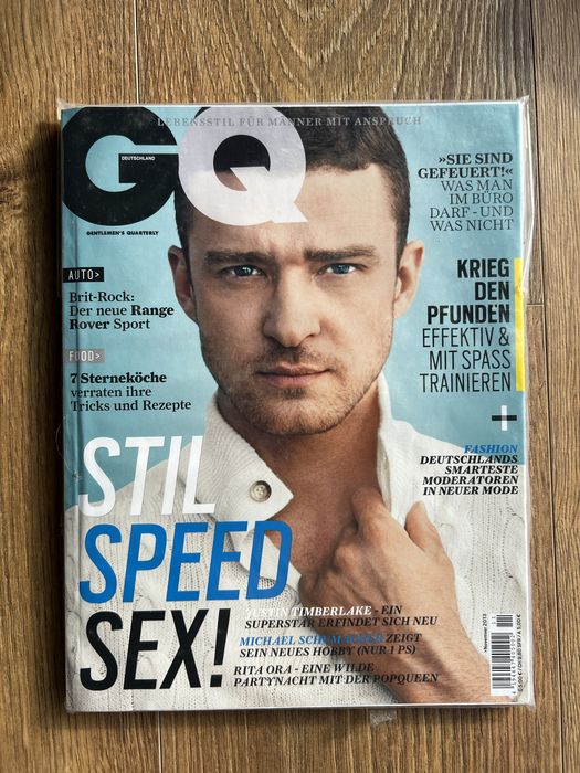 Justin Timberlake coleção (6 revistas)