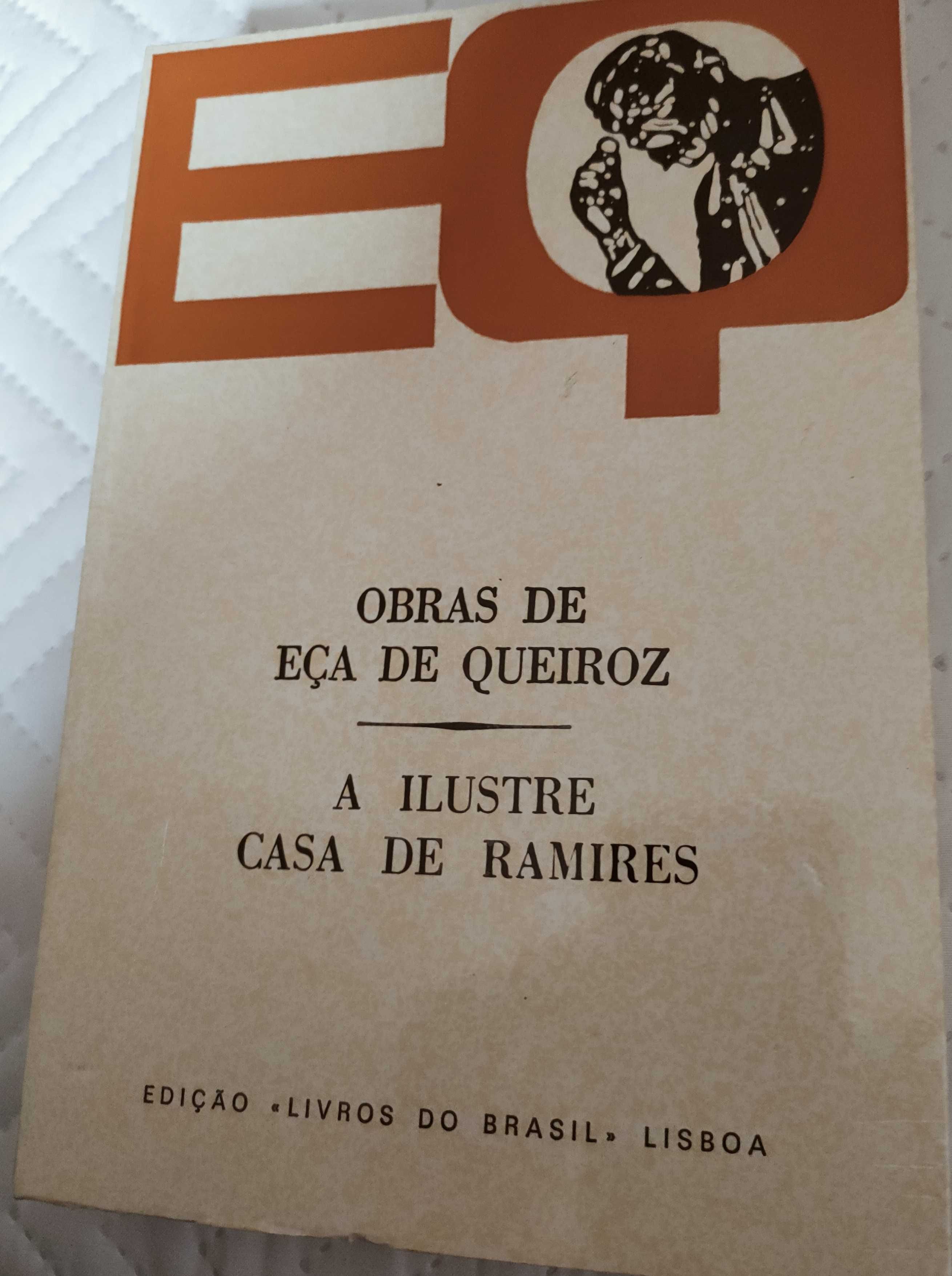 Livro A ilustre casa de Ramires de Eça de Queiroz