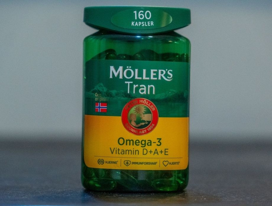 Mollers Omega-3 Trankapsler 160 z Norwegii