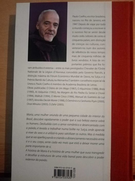 Paulo Coelho, Onze minutos