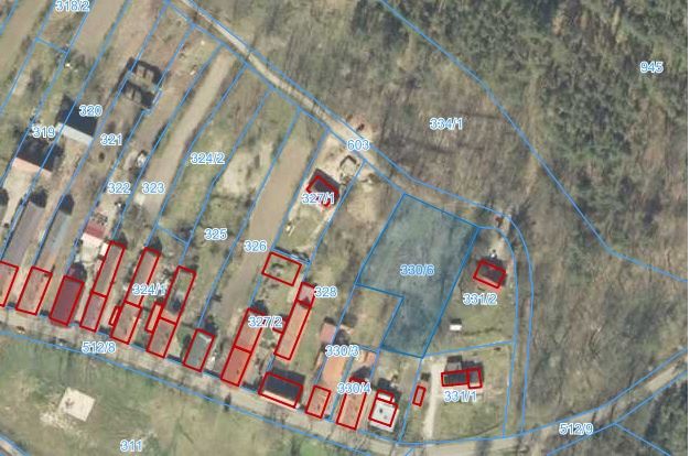 Działka budowlana 0,2450 ha, Otynia, Bobrowniki - przy rezerwacie B