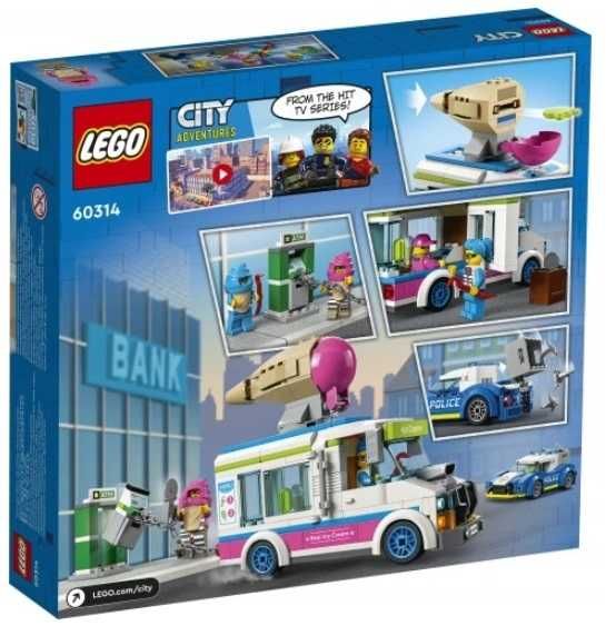 LEGO City 60314 POLICYJNY POŚCIG za furgonetką