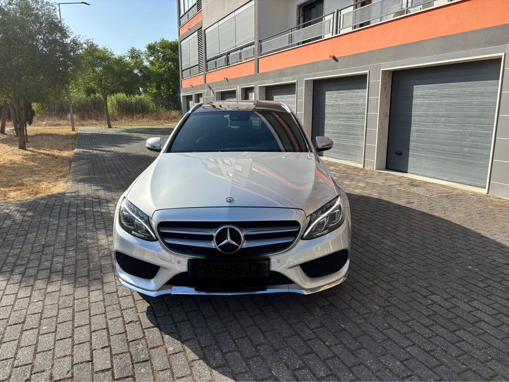 Mercedes C220 CDI AMG Line AirMatic GPS Profissional 7G TRONIC-Auto
