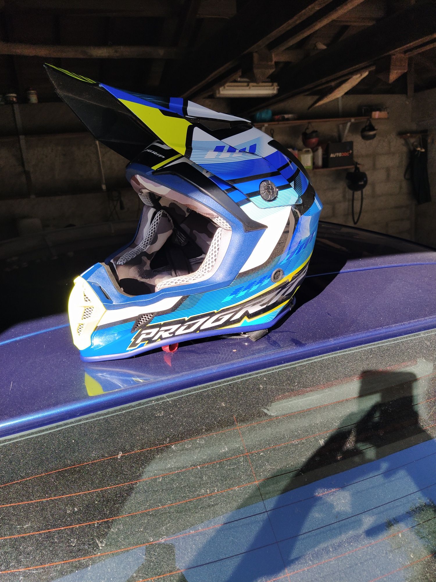 Capacete Cross semi-novo