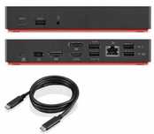 Stacja dokująca Lenovo 40AS LDC-G2 USBC DockGen2 zasilacz kabel