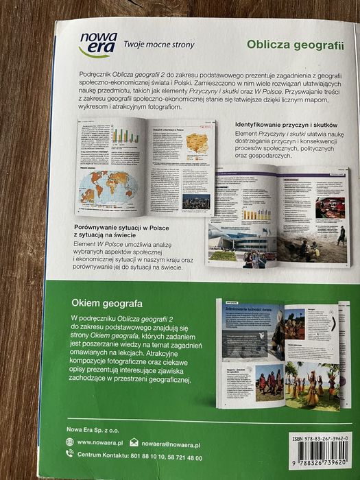Oblicza geografii 2 Niwa Era, zakres podstawowy wyd. 2020