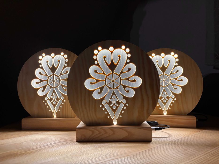 Lampka góralska parzenica