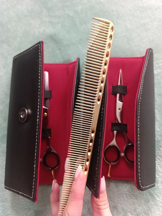 Перукарські ножиці,пояс, фартух,браші та сумка для перукаря!!!