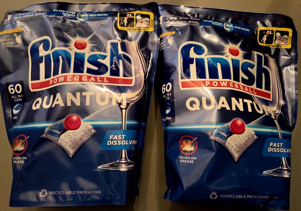 Tabletki kapsułki do zmywarki Finish Powerball Quantum 120 sztuk