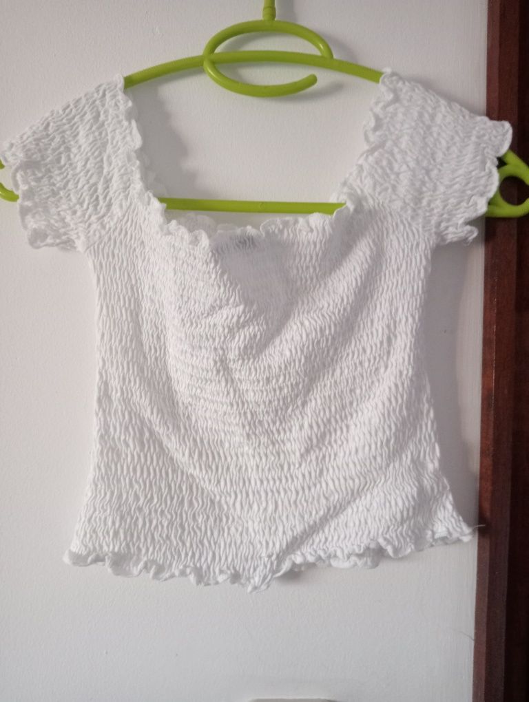 Top e camisa cetim