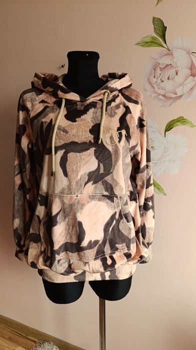 Bluza Cocomore damska moro z kapturem