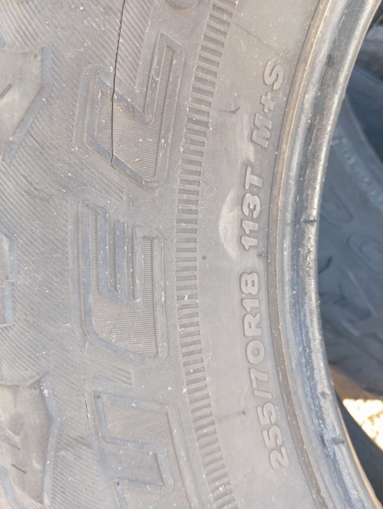 Резина Bridgestone dueler 255/70r18 113t m+s