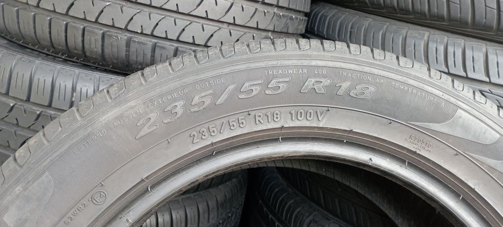 Pirelli 235 55 r18 2шт 4шт шини літні б'у гума резина шини з Німеччини