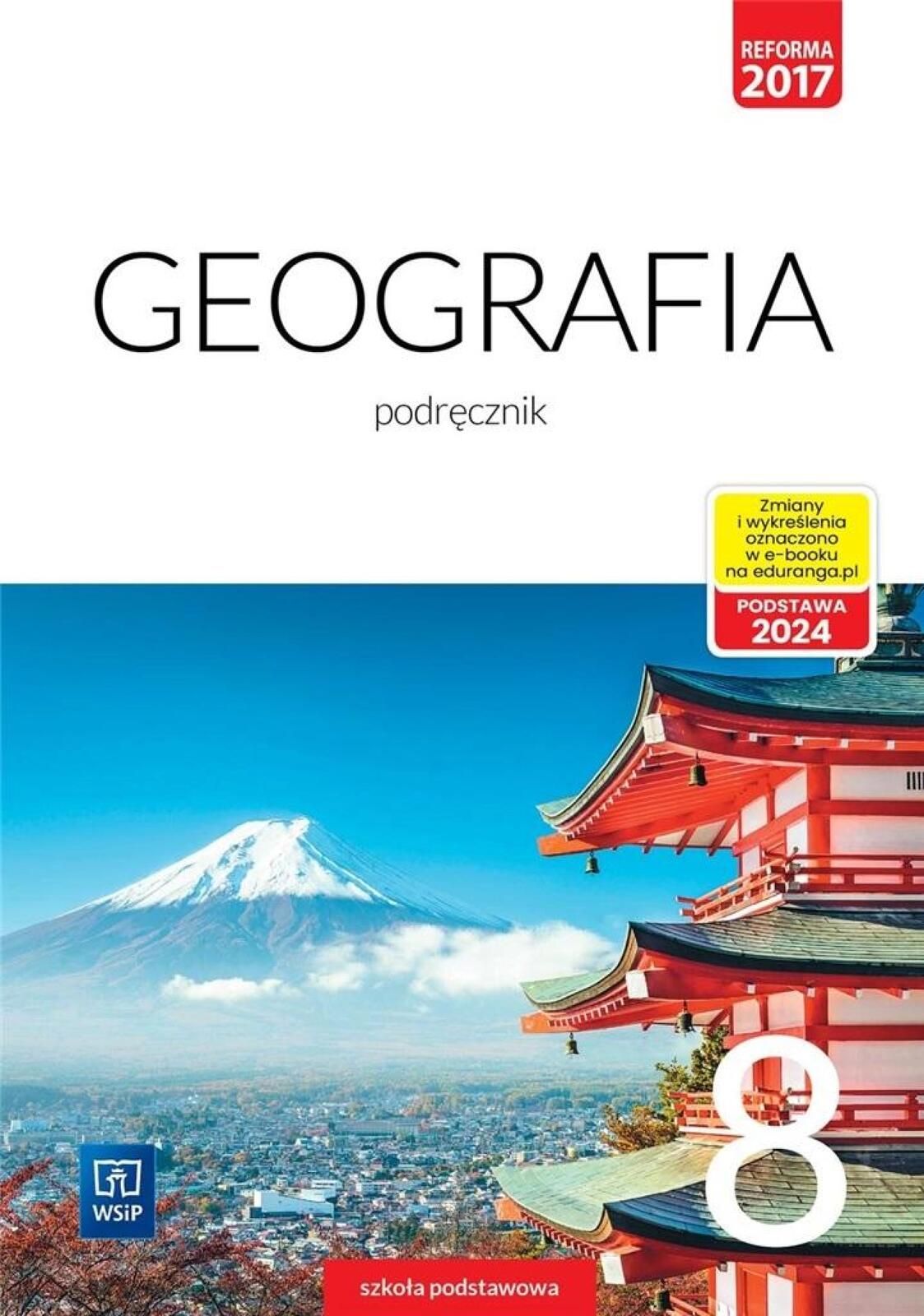 Geografia SP 8 Podr. WSiP Agnieszka Lechowicz, Maciej Lechowicz, Piotr