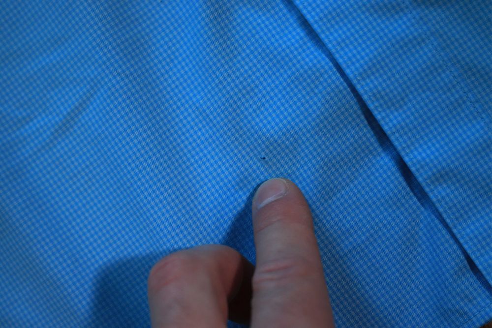 Koszula Olymp r. 42 męska nieb dł rękaw w kratkę bawełna