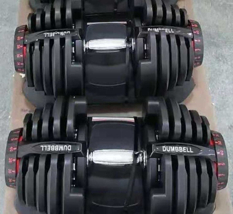 Регульована гантель 40 кг гантелі 17 рівнів ваги 5-40 кг з підставкою