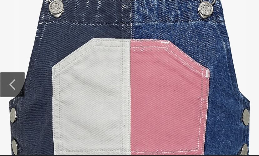 Tommy Hilfiger Jeans top damski niebieski na ramiączkach rozmiar S