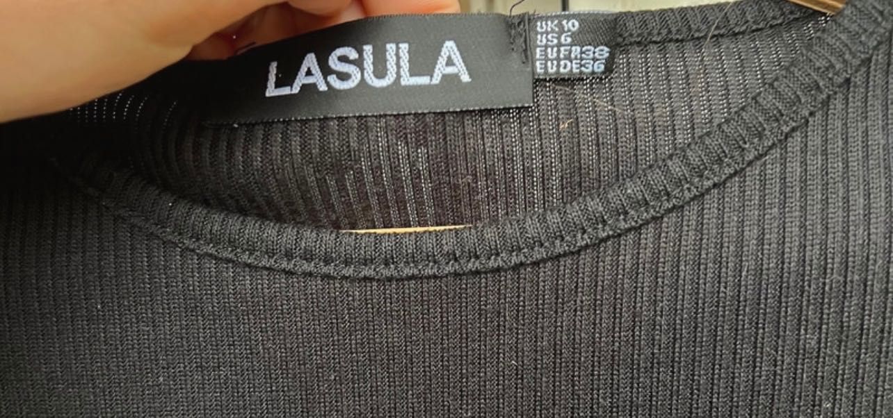 Crop top damski lasula 38