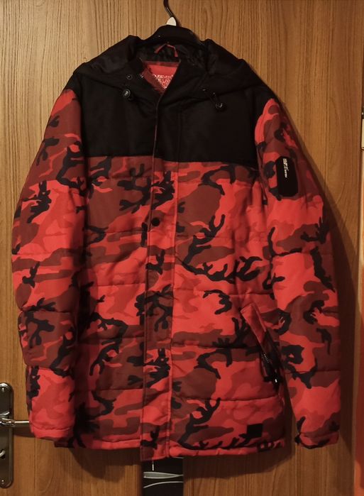 Kurtka House zimowa wodoodporna z kapturem