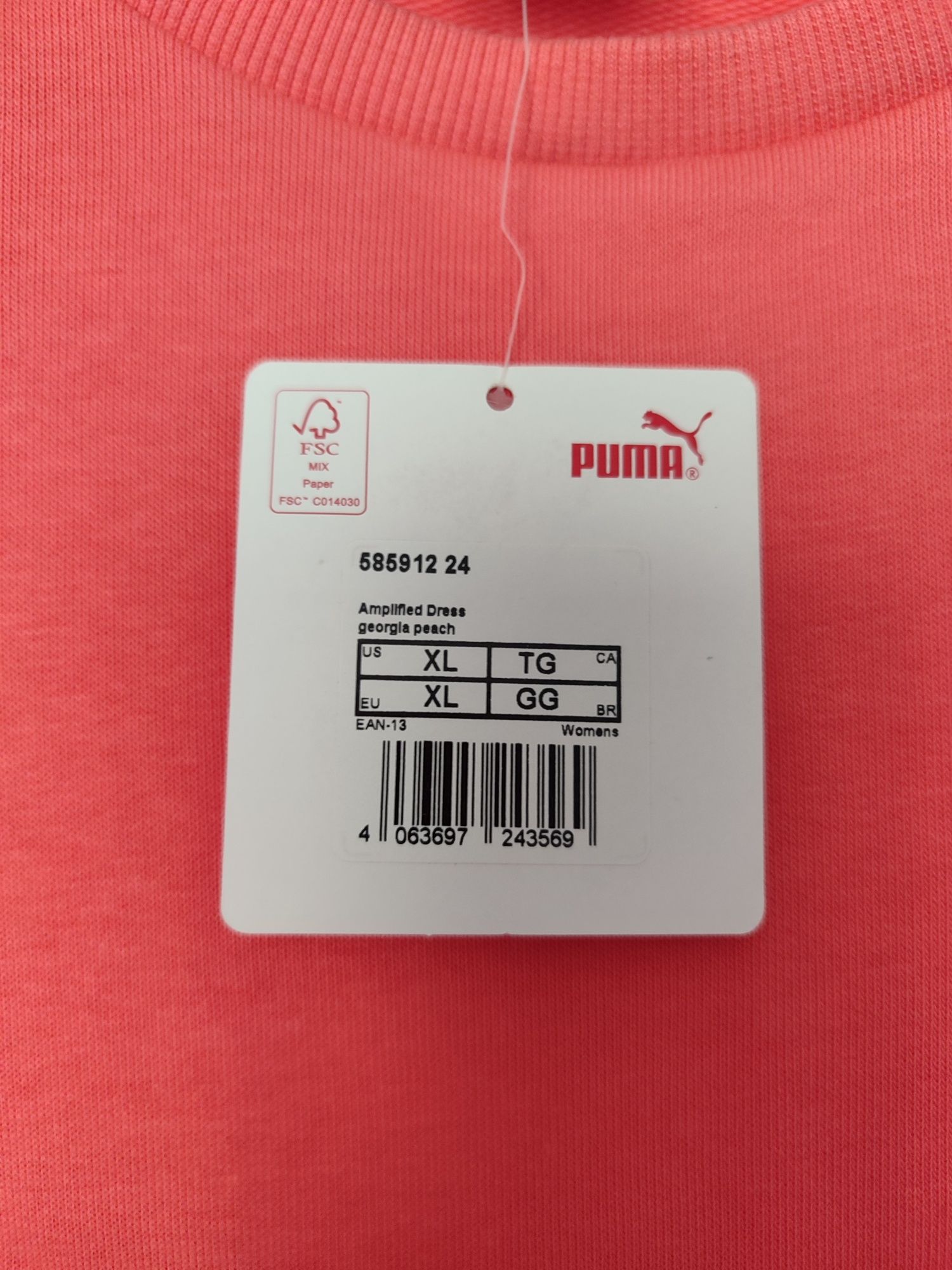 Sukienka Puma oversize r. XL