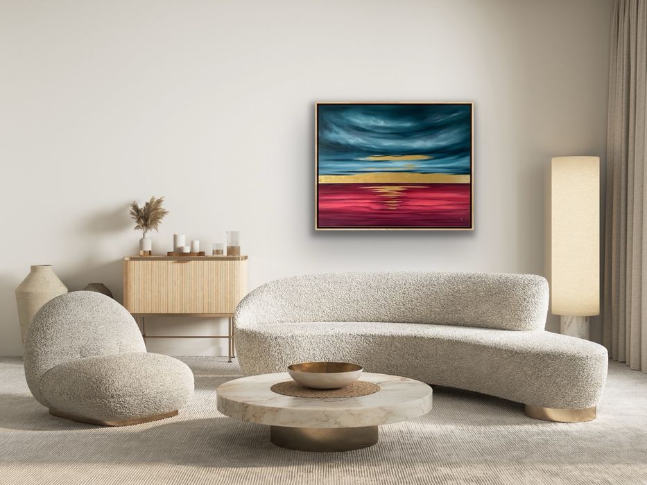 obraz olejny 2023r. 80x100 cm